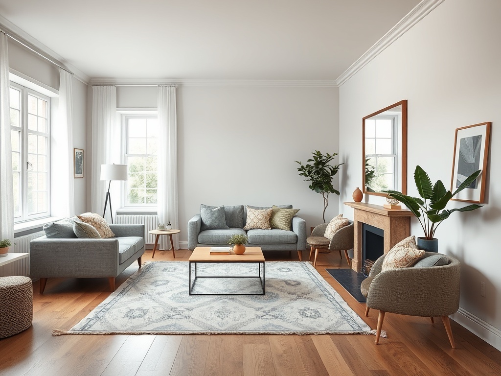 How to Use Mirrors, Rugs, and Layout to Visually Expand Space
